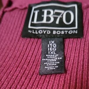 Women's V-Neck Sweater - PLUM